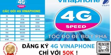 Top 4 gói cước 4G Vinaphone 1 tháng 50k được đăng ký nhiều