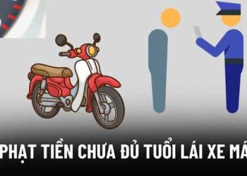 Không đủ tuổi lái xe phạt bao nhiêu: Mức phạt và những hậu quả